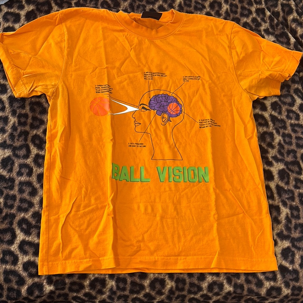 Melody Ehsani Bold Orange Tee - image 1